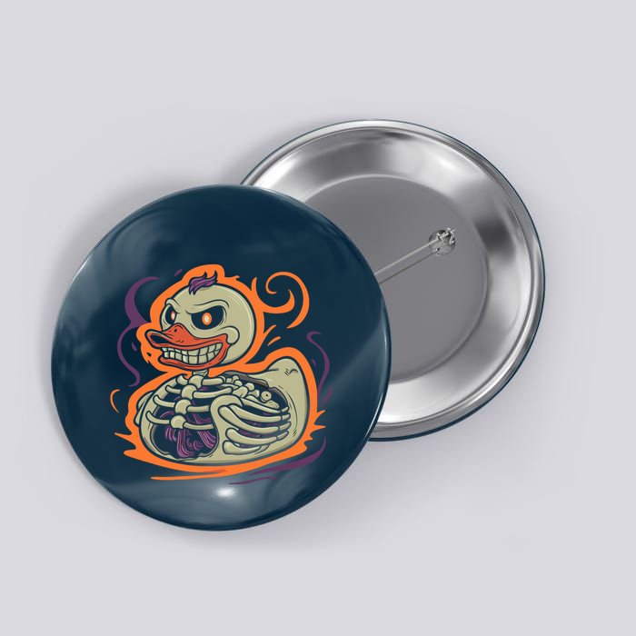 Rubber Duck Skeleton Rubber Duckie Costume Party Button