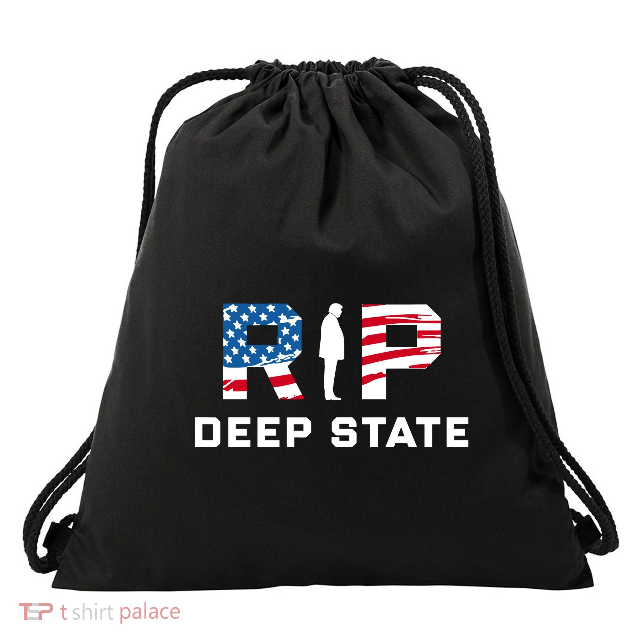 Rip Deep State Drawstring Bag