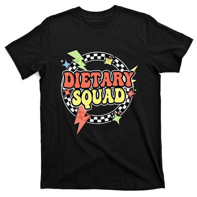 Retro Dietary Squad Dietary Appreciation Week For Staff Gift T-Shirt