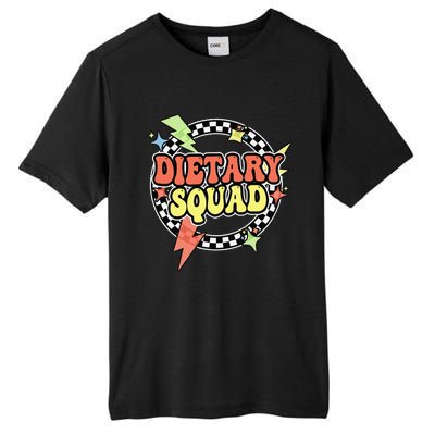 Retro Dietary Squad Dietary Appreciation Week For Staff Gift Tall Fusion ChromaSoft Performance T-Shirt