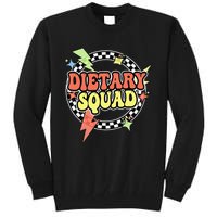 Retro Dietary Squad Dietary Appreciation Week For Staff Gift Tall Sweatshirt