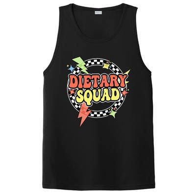 Retro Dietary Squad Dietary Appreciation Week For Staff Gift PosiCharge Competitor Tank