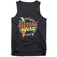 Retro Dietary Squad Dietary Appreciation Week For Staff Gift Tank Top