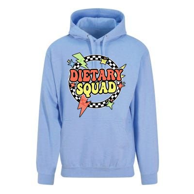 Retro Dietary Squad Dietary Appreciation Week For Staff Gift Unisex Surf Hoodie