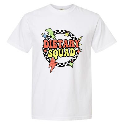 Retro Dietary Squad Dietary Appreciation Week For Staff Gift Garment-Dyed Heavyweight T-Shirt