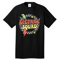 Retro Dietary Squad Dietary Appreciation Week For Staff Tall T-Shirt