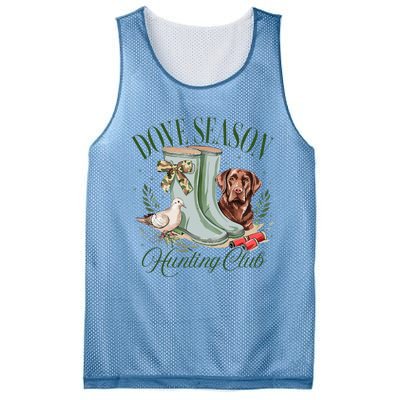 Retro Dove Season Hunting Club Camo Coquette Bow With Dog Mesh Reversible Basketball Jersey Tank