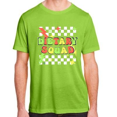 Retro Dietary Squad Dietary Appreciation Week For Staff Adult ChromaSoft Performance T-Shirt