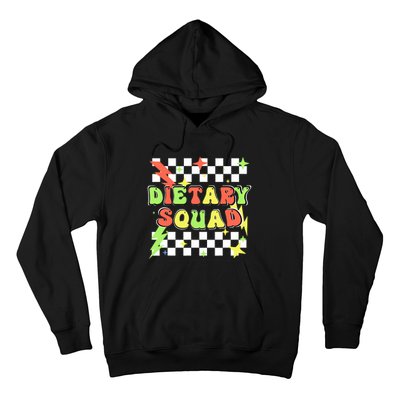 Retro Dietary Squad Dietary Appreciation Week For Staff Hoodie