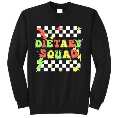 Retro Dietary Squad Dietary Appreciation Week For Staff Sweatshirt