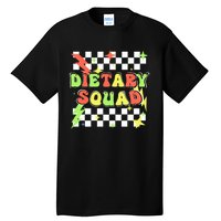 Retro Dietary Squad Dietary Appreciation Week For Staff Tall T-Shirt