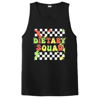 Retro Dietary Squad Dietary Appreciation Week For Staff PosiCharge Competitor Tank