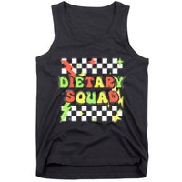 Retro Dietary Squad Dietary Appreciation Week For Staff Tank Top