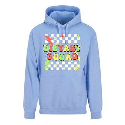 Retro Dietary Squad Dietary Appreciation Week For Staff Unisex Surf Hoodie