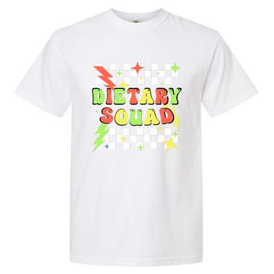 Retro Dietary Squad Dietary Appreciation Week For Staff Garment-Dyed Heavyweight T-Shirt