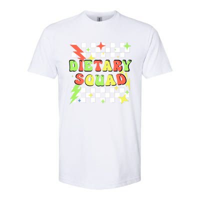 Retro Dietary Squad Dietary Appreciation Week For Staff Softstyle CVC T-Shirt