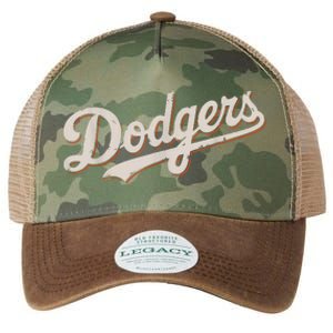 Retro Dodgers Style Classic Legacy Tie Dye Trucker Hat