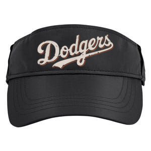 Retro Dodgers Style Classic Adult Drive Performance Visor