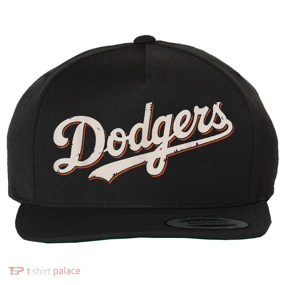 Retro Dodgers Style Classic Wool Snapback Cap