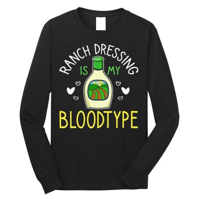 Ranch Dressing Salad Sauce Long Sleeve Shirt