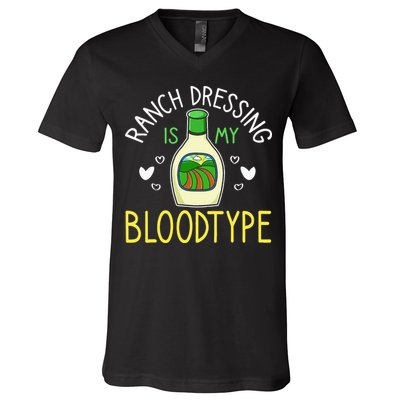 Ranch Dressing Salad Sauce V-Neck T-Shirt
