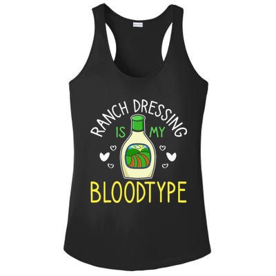 Ranch Dressing Salad Sauce Ladies PosiCharge Competitor Racerback Tank