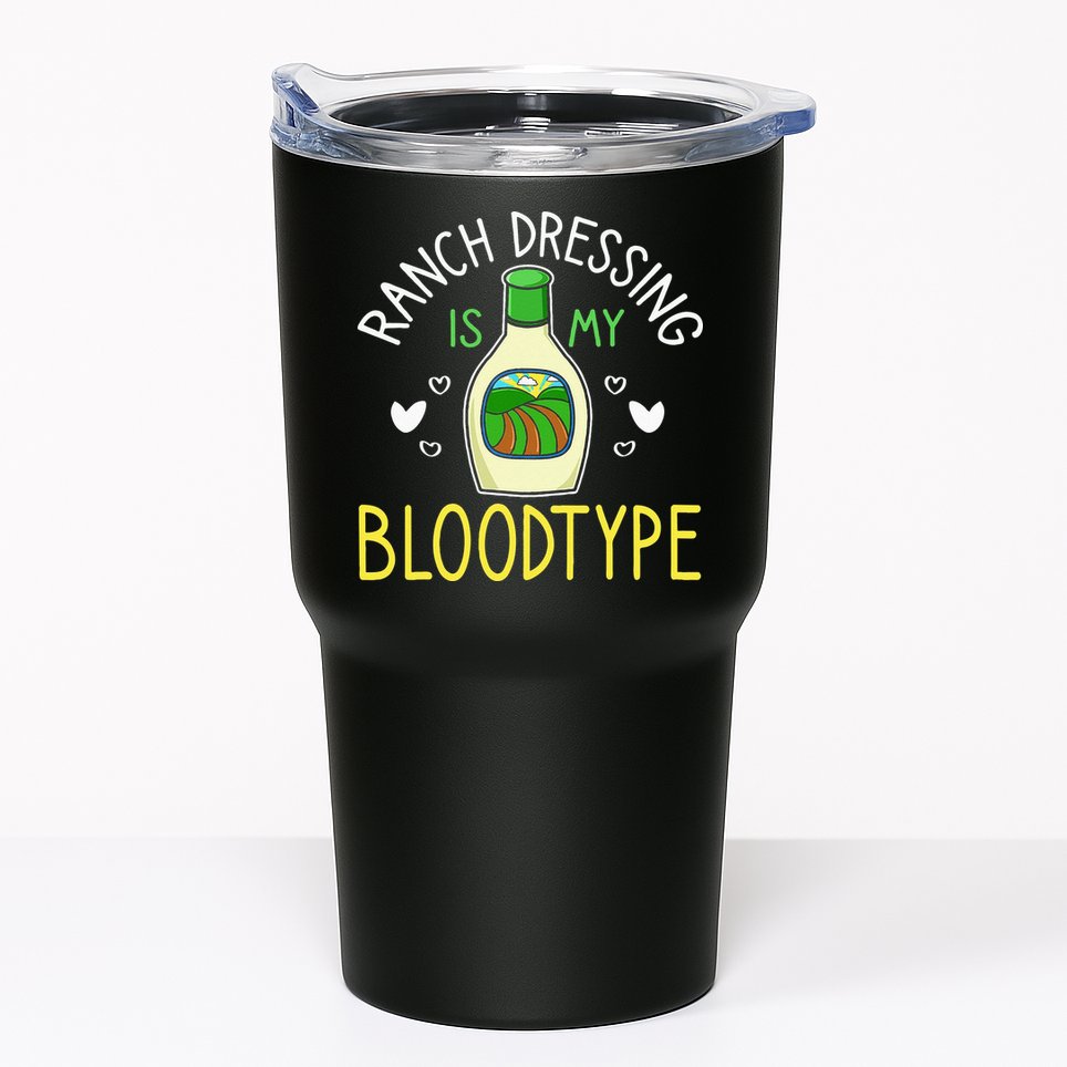 Ranch Dressing Salad Sauce Tumbler