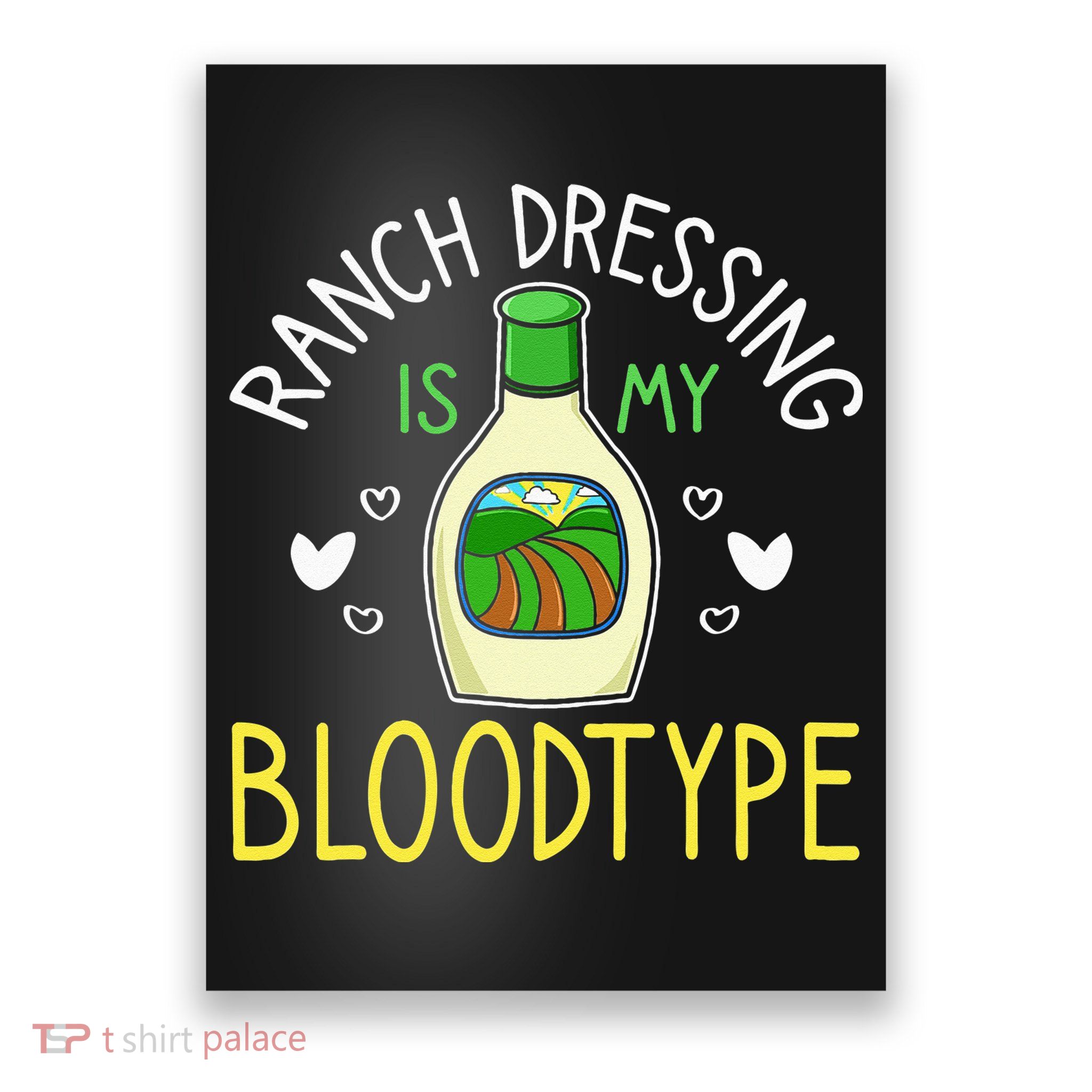 Ranch Dressing Salad Sauce Poster