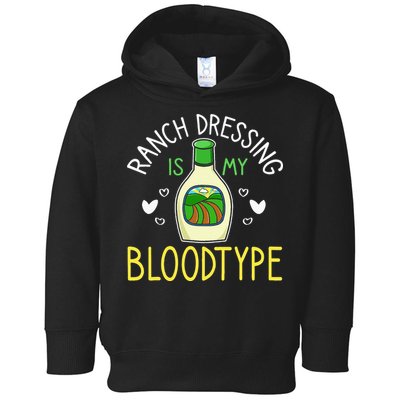 Ranch Dressing Salad Sauce Toddler Hoodie
