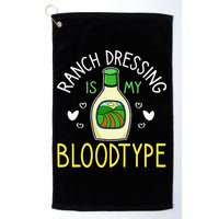 Ranch Dressing Salad Sauce Golf Towel