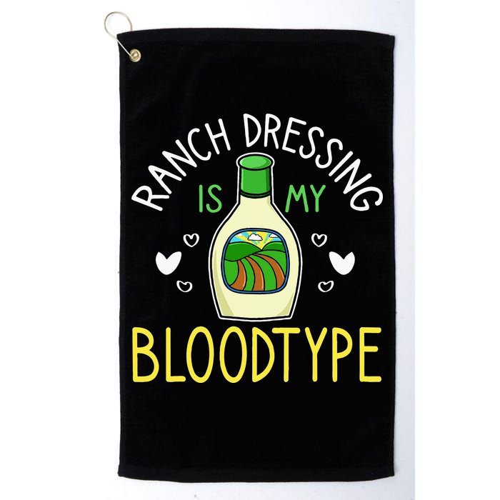 Ranch Dressing Salad Sauce Golf Towel