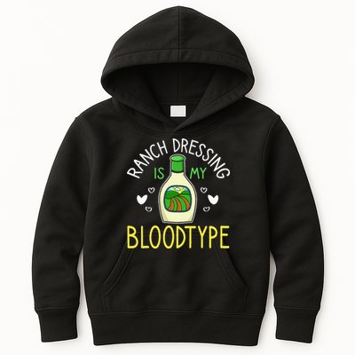 Ranch Dressing Salad Sauce Kids Hoodie