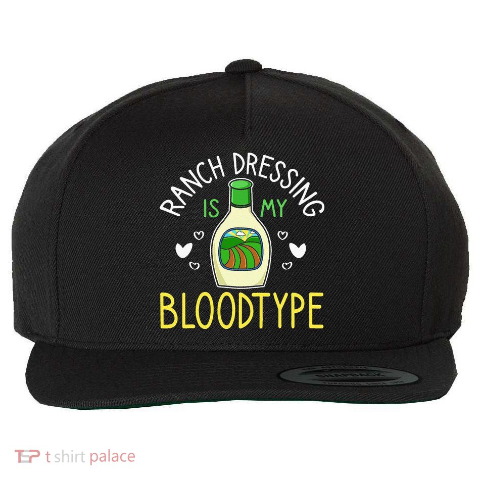 Ranch Dressing Salad Sauce Wool Snapback Cap