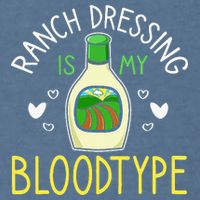 Ranch Dressing Salad Sauce Garment-Dyed Sweatshirt