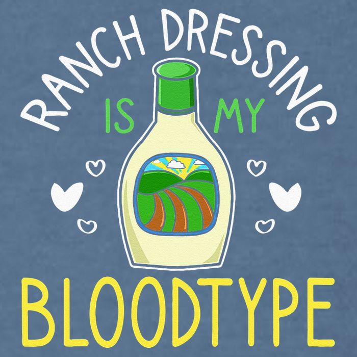 Ranch Dressing Salad Sauce Garment-Dyed Sweatshirt