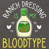 Ranch Dressing Salad Sauce Cotton Canvas Backpack
