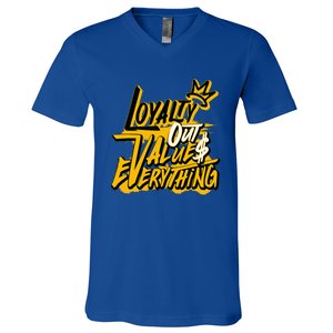 Retro Del Sol 13s Loyalty Out Value Dripping 13 Del Sol V-Neck T-Shirt