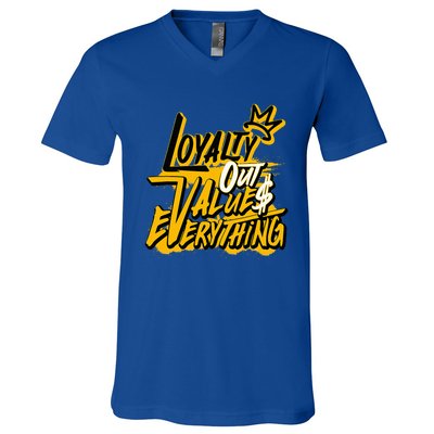 Retro Del Sol 13s Loyalty Out Value Dripping 13 Del Sol V-Neck T-Shirt