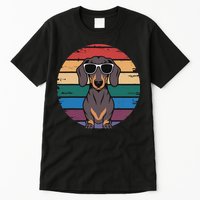 Retro Dachshund Sunset Tall T-Shirt