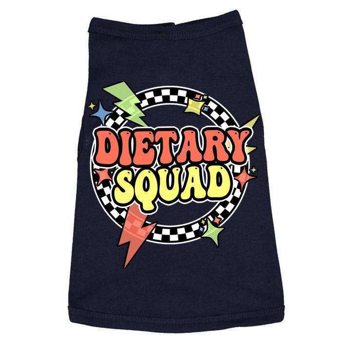 Retro Dietary Squad Dietary Appreciation Week For Staff Doggie Tank