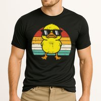 Rubber Duck Sunglasses Sunset Retro Duckling Cooling Performance Crew T-Shirt