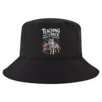 Retro Dire Spirit Even Wolf Teaching A Pack Book Reading Cool Comfort Performance Bucket Hat
