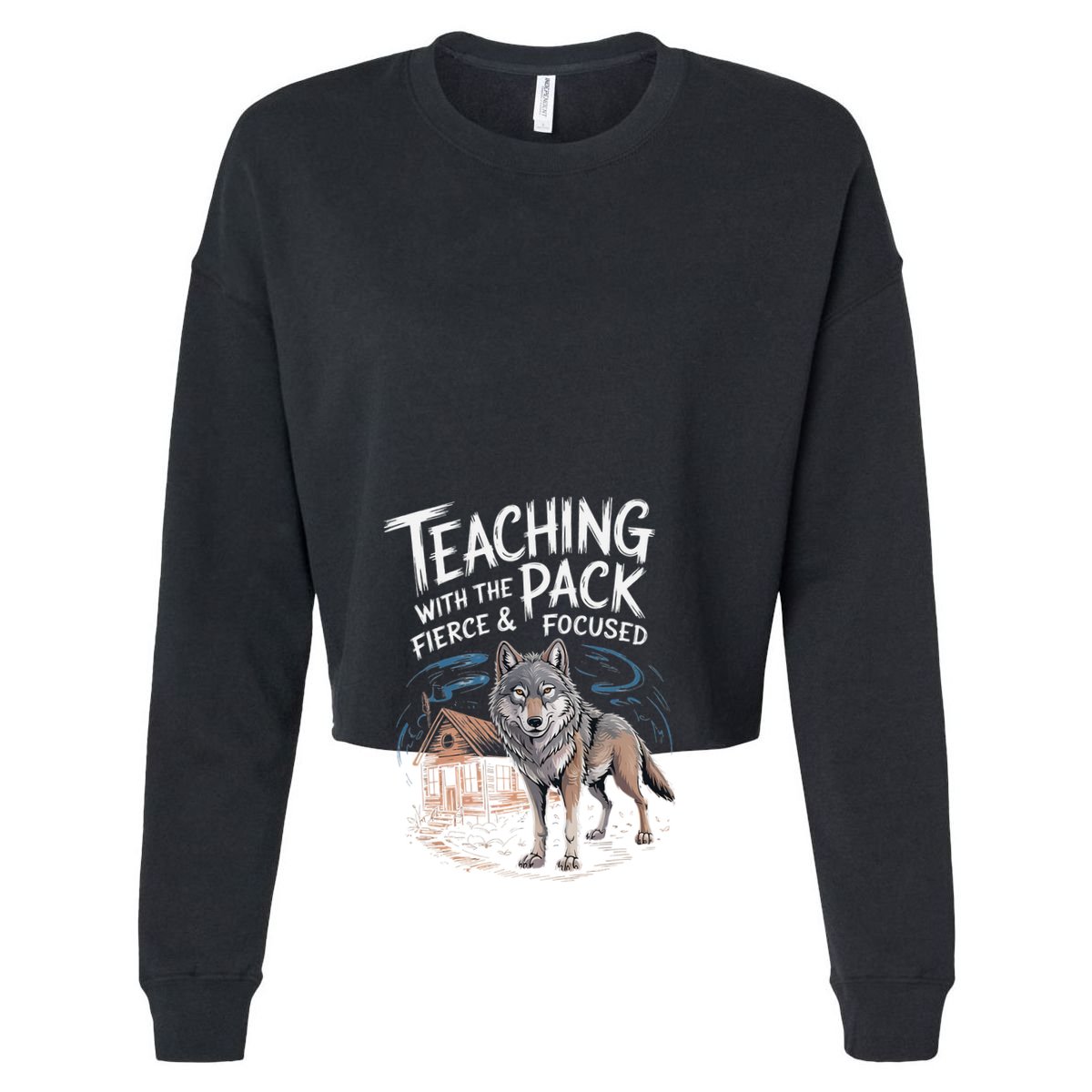Retro Dire Spirit Even Wolf Teaching A Pack Book Reading Doggie Tank