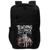Retro Dire Spirit Even Wolf Teaching A Pack Book Reading Impact Tech Backpack
