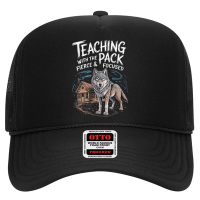 Retro Dire Spirit Even Wolf Teaching A Pack Book Reading Hat