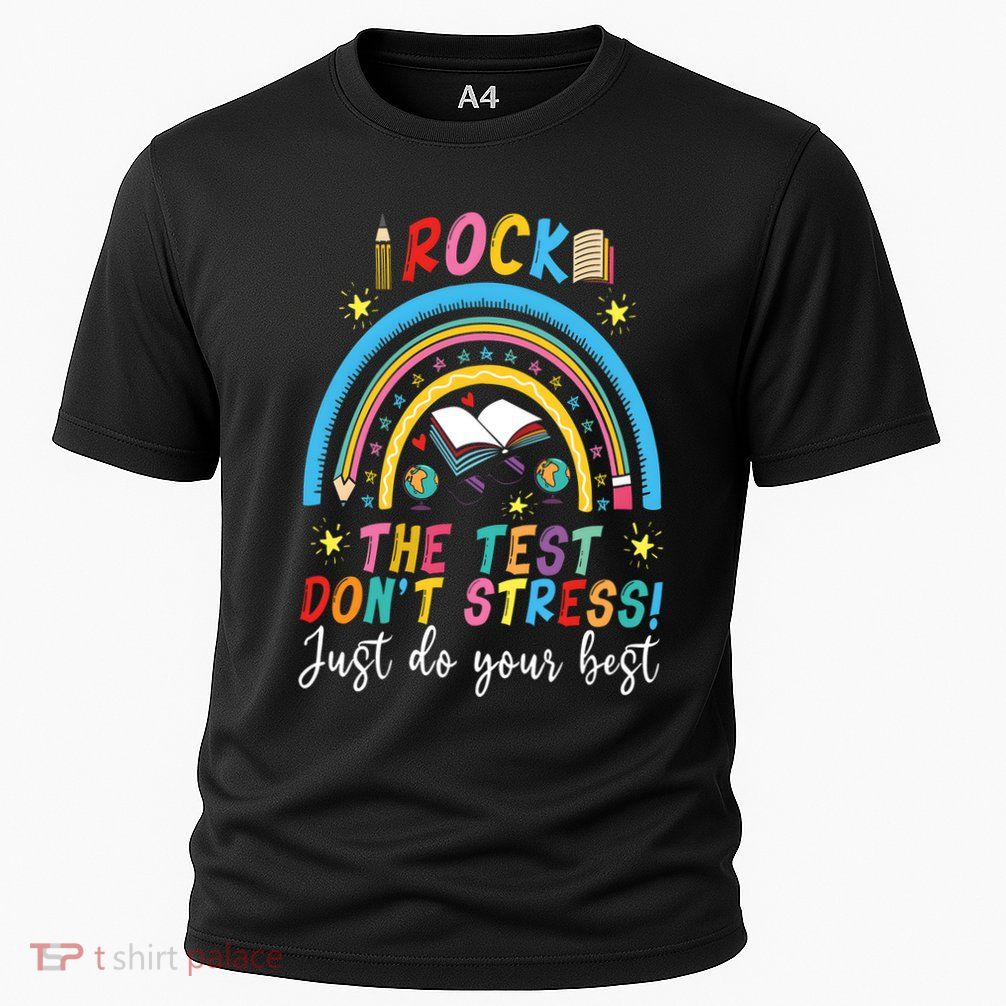 Rainbow DonT Stress Rock The Test Performance Shirt