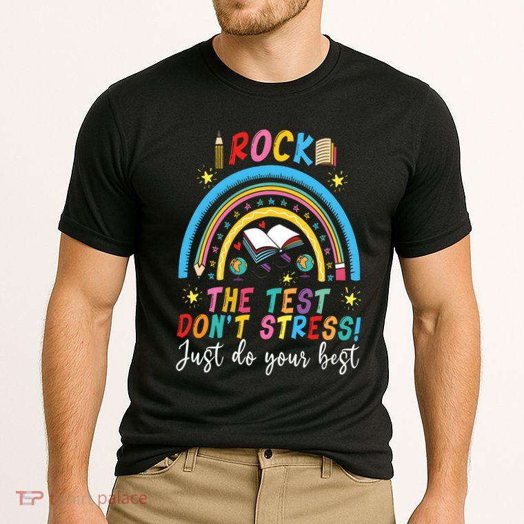 Rainbow DonT Stress Rock The Test Performance Shirt