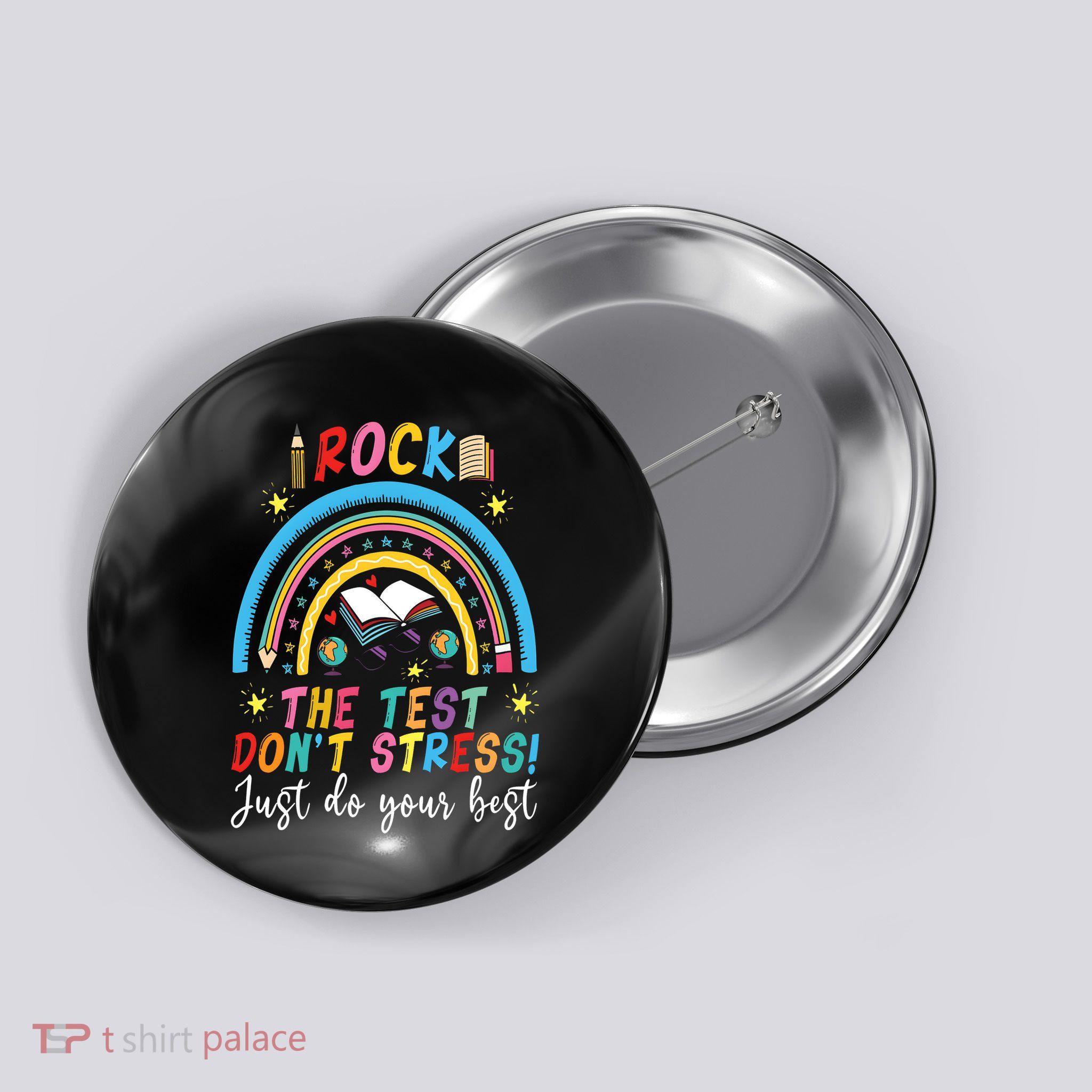 Rainbow DonT Stress Rock The Test Button