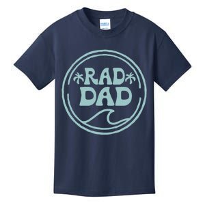 Rad Dad Surf Matching Birthday The Big One 1st Birthday Kids T-Shirt