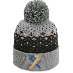 Rainbow Down Syndrome Awareness Syndrome Heart Team Support The Baniff Cuffed Pom Beanie